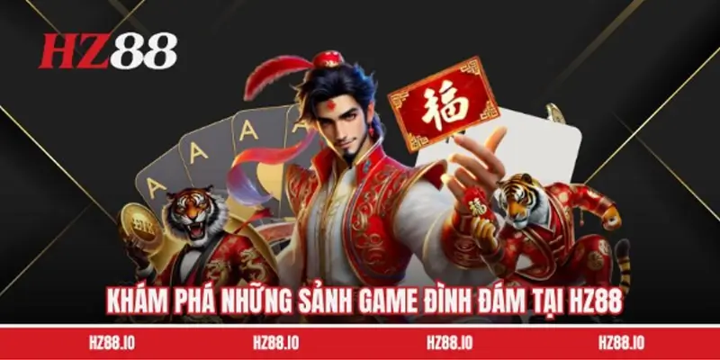 Khám phá những sảnh game nổi bật tại HZ88