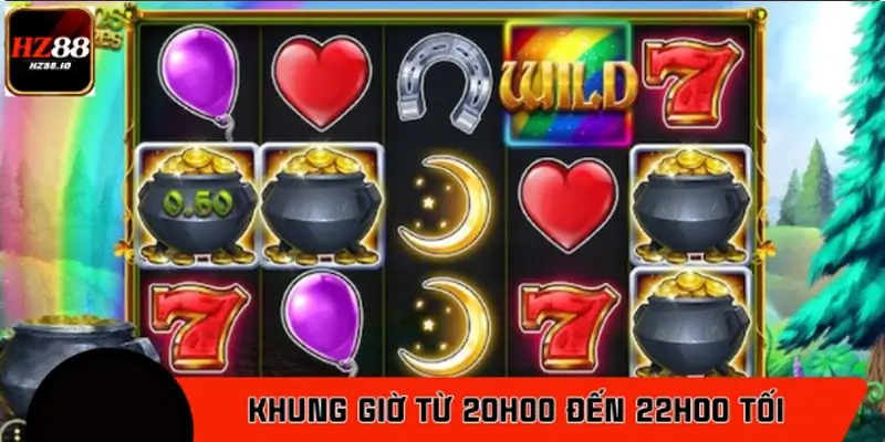 Khung giờ từ 20h00 đến 22h00 tối