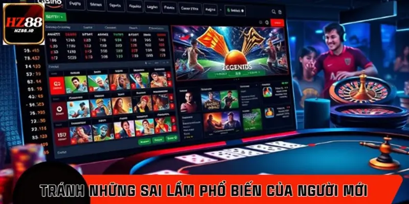 Tránh những sai lầm phổ biến của người mới